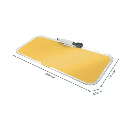 LEITZ 52690019 Glass Yellow коврик 150×380×60 мм Photo 6