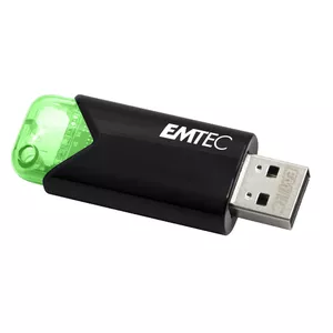 Emtec Click Easy USB zibatmiņa 64 GB USB Type-A 3.2 Gen 1 (3.1 Gen 1) Melns, Zaļš