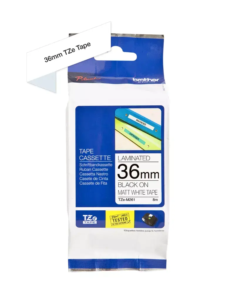Printera lente Brother TZE-M261 Photo 2