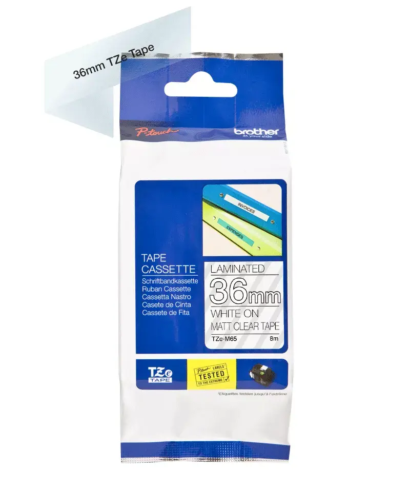 Printera lente Brother TZE-M65 Photo 2