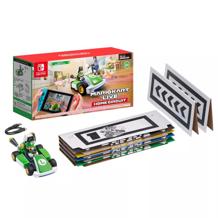 Nintendo Mario Kart Live: Home Circuit Luigi Set Radio-Controlled