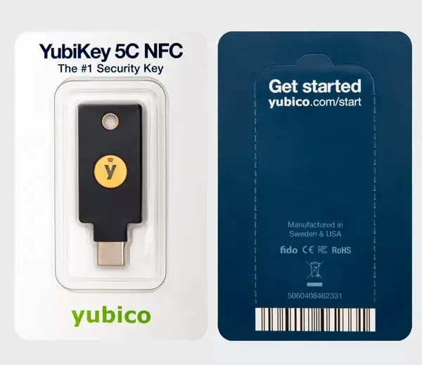 Drošības atslēga Yubico YubiKey 5C NFC Photo 6