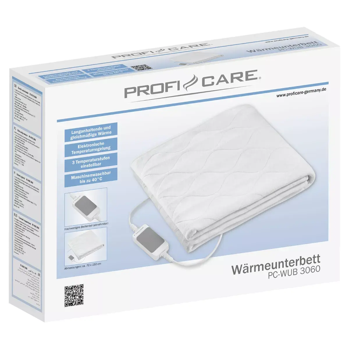 Электроодеяло ProfiCare PC-WUB 3060 Photo 3