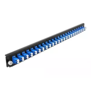 Splice Box Front Panel DeLOCK 43357 24 port LC Duplex blue