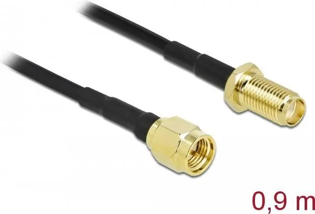 Antenas kabelis SMA plug uz SMA