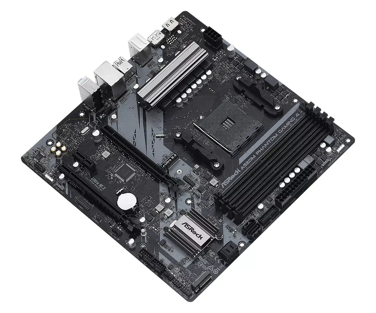 Pamatplate Asrock A520M Phantom Gaming 4, A520 Photo 2
