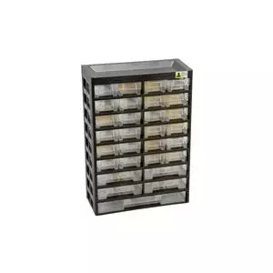 Konteiners allit VarioPlus Basic 47 — plastmasas organizators ar 29 nodalījumiem, izmērs B 305