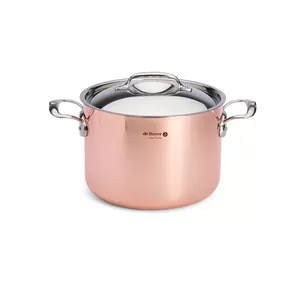 de Buyer Prima Matera Copper 24 cm Stainless Steel Handle