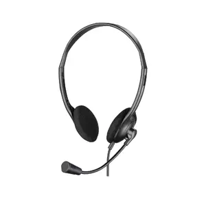 Vadu austiņu komplekts SANDBERG USB Headset Bulk — supraaurālas, 20–20000 Hz, vads 1.8 m, 68 g, melna