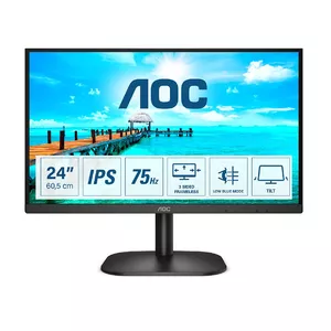 AOC B2 24B2XH/EU LED display 60,5 cm (23.8") 1920 x 1080 pikseļi Full HD Melns