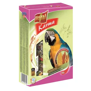 Корм для попугаев Vitapol ZVP-2700, смесь семян 900 г