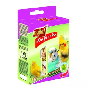 Корм Vitapol zvp-2755, 190 г — семена с карбонатом кальция и 4% сушёного яблока