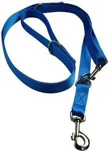 Adjustable Smooth Dog Lead Chaba 20–260 cm Blue