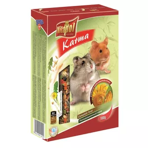 Hay for Hamsters Vitapol ZVP-1102 — 1 kg natural hay for small rodents