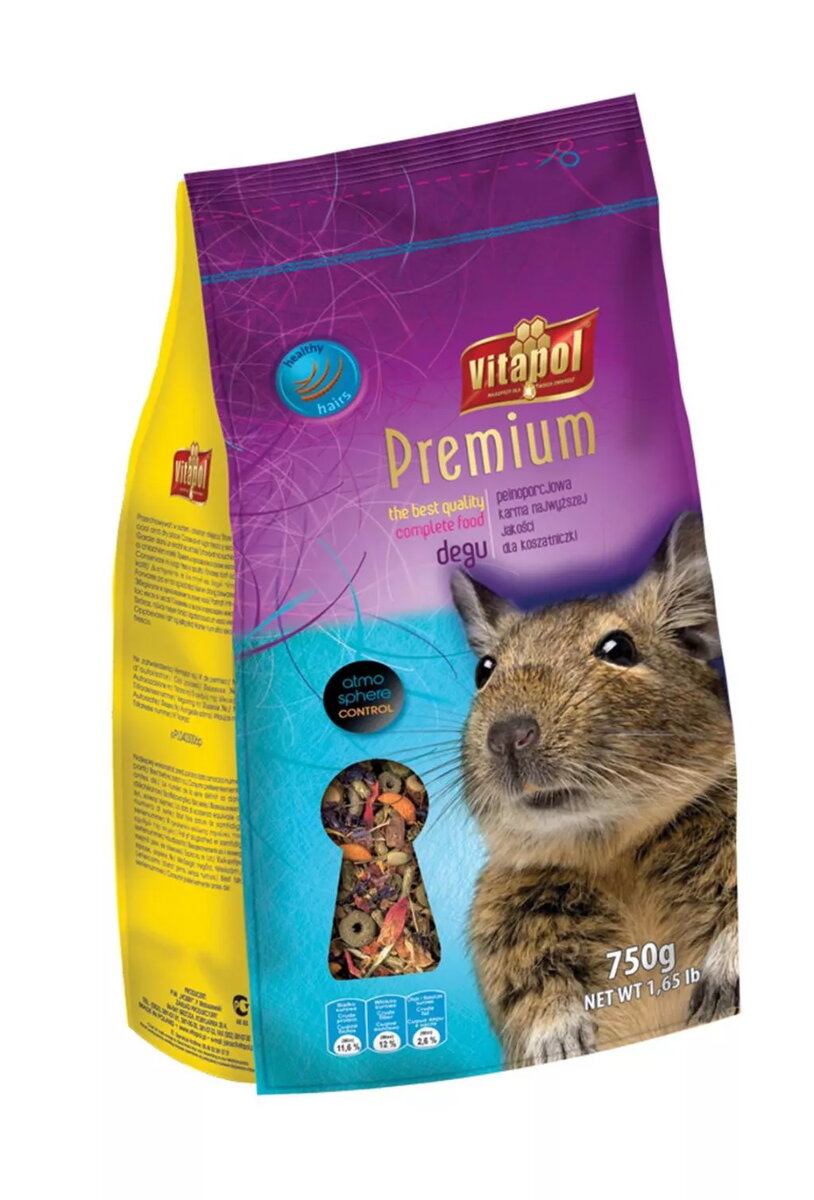 Uzkoda degu Vitapol 750 g —