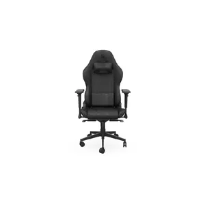 SPC Gear SR600 BK Datorspēļu krēsls Polsterēts sēdeklis Melns