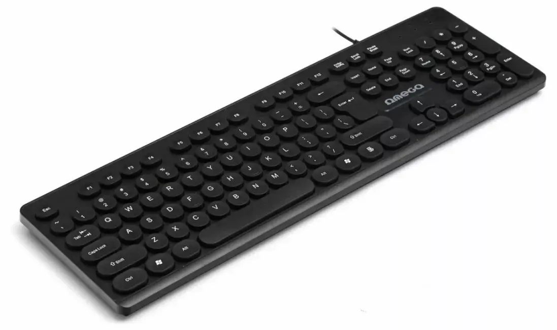 OMEGA OK45B тонкая USB-клавиатура Photo 2