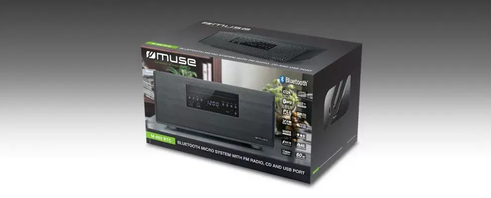 Muse M-692 BTC mājas mikrosistēma Photo 4