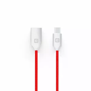 USB Micro-B cable Evelatus EDC04 Red, 1 m length