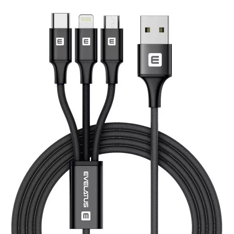 Evelatus TPC06 USB Type-C kabelis 1 m Photo 5
