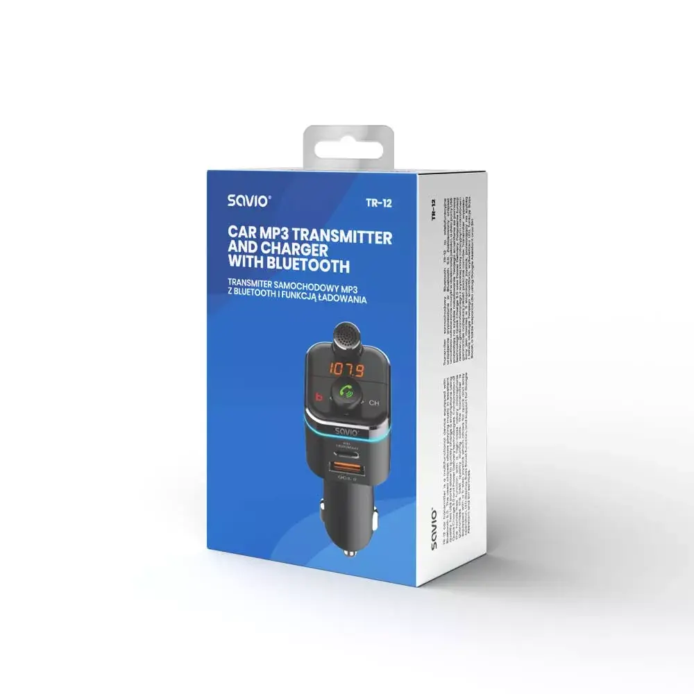 FM raidītājs SAVIO TR-12 Bluetooth Photo 5
