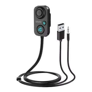 Savio TR-13 Bluetooth 5.1 AUX Transmitter with Hands-free Function / Black