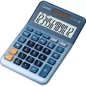 Calculator Desktop Casio MS-120EM Blue