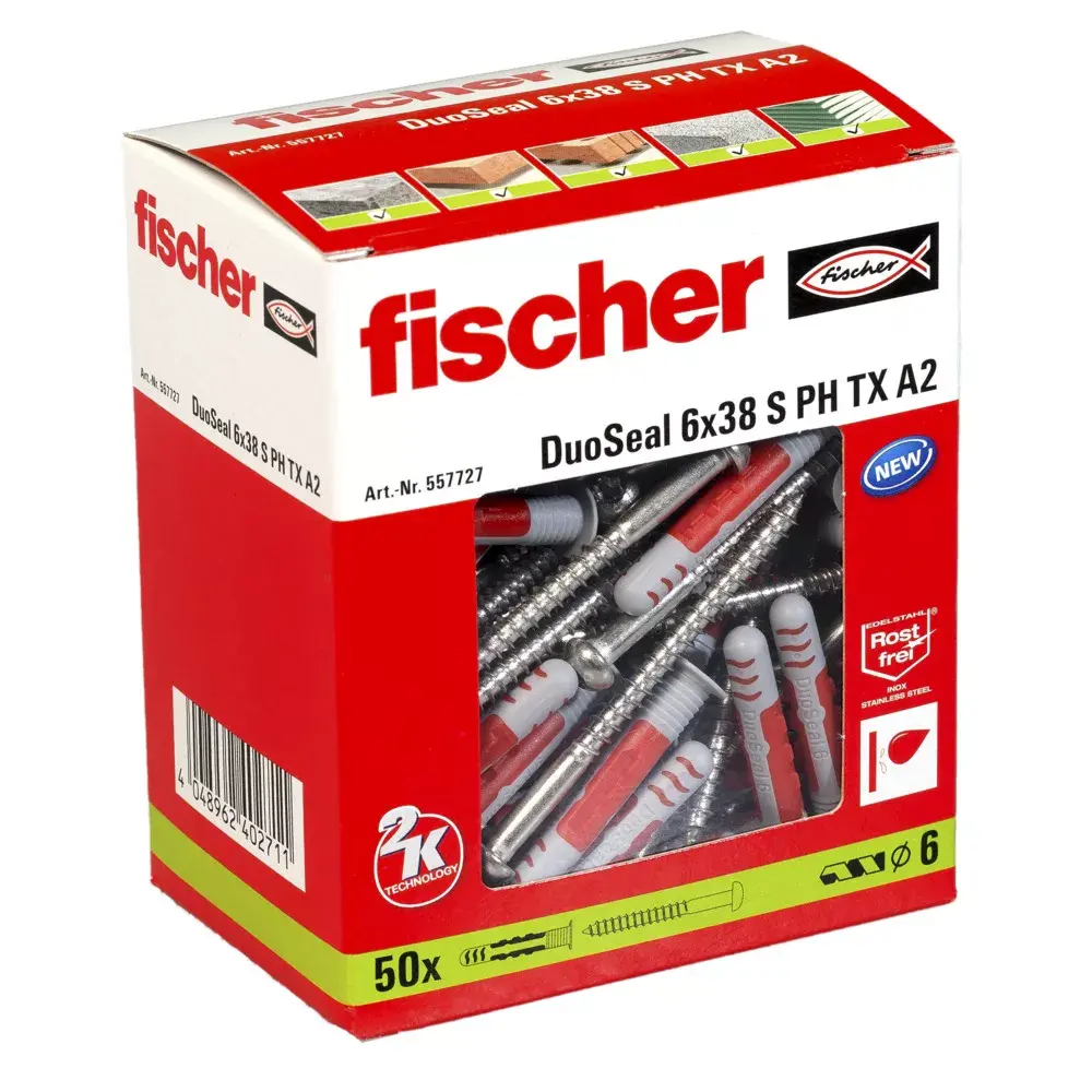 Дюбель Fischer DuoSeal 557727 Photo 2
