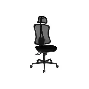 Office chair Topstar HE200 G20X — ergonomic swivel chair, adjustable height, black