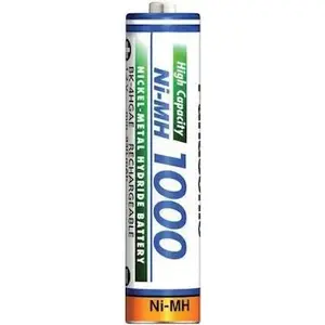 Rechargeable NiMH Micro (AAA) Battery Panasonic 1.2 V 1000 mAh