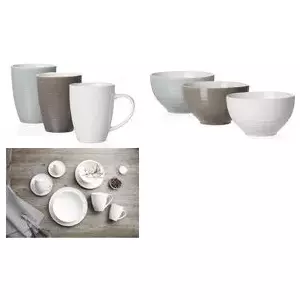 Porcelain muesli bowl ritzenhoff & breker SUOMI, cream white, 140 mm, dishwasher safe