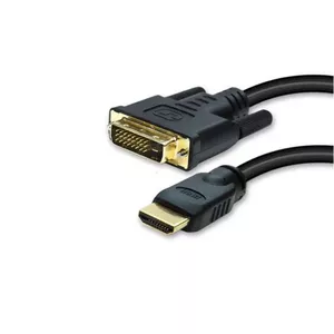 Kabelis HDMI - DVI-D S/CONN SI-77485 5m Melns