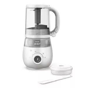 Philips AVENT 4-in-1 healthy baby food maker SCF883/01 — 1 L capacity, 0.12 L bowl, 400 W, grey/white