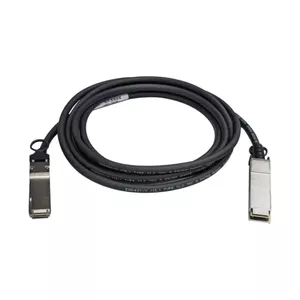 QNAP CAB-NIC40G30M-QSFP InfiniBand un optiskās šķiedras kabelis 3 m QSFP+ Melns