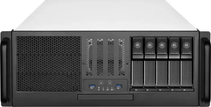 SILVERSTONE SST-RM41-H08 1U корпус 8 отсеков Photo 3