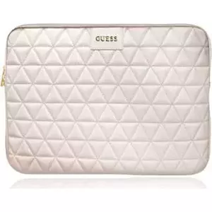 Laptop sleeve GUESS GUCS13QLPK 13-inch pink quilted protective sleeve
