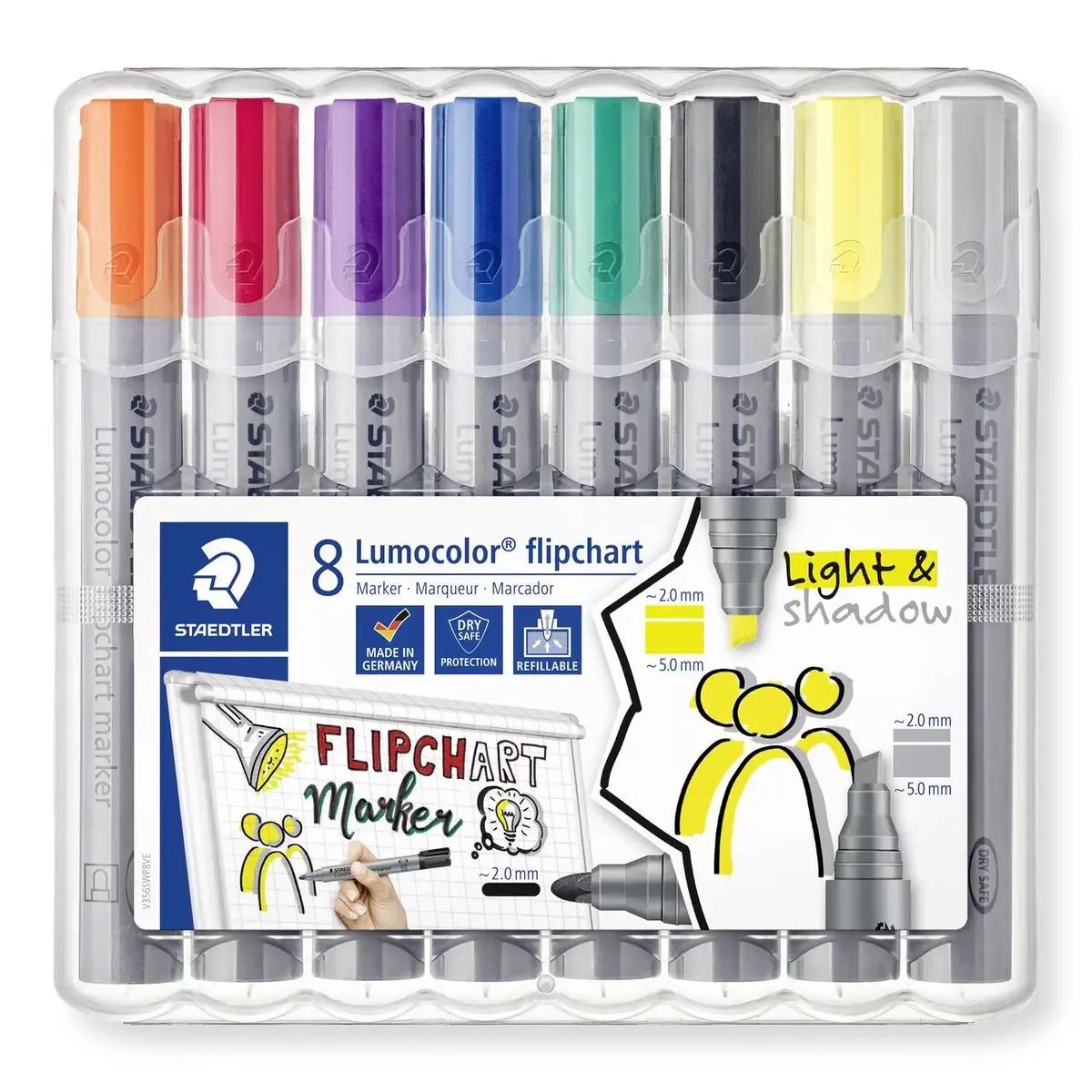 Marķieris Staedtler Lumocolor flipchart 356 Photo 2