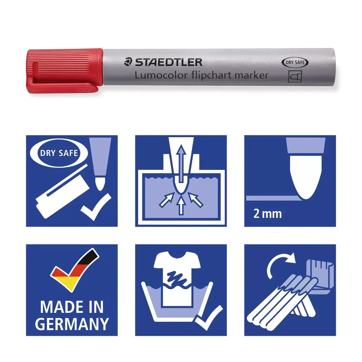 Marķieris Staedtler Lumocolor flipchart 356 Photo 5