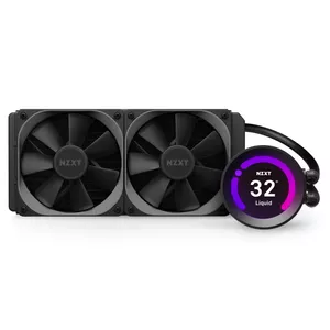 NZXT Kraken Z53 RL-KRZ53-01 All-in-One Liquid CPU Cooler with 120mm Fans, Black