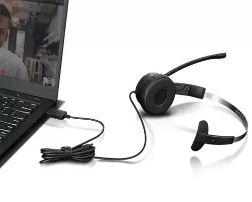 Наушники Lenovo 100 Mono Photo 4