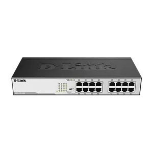 Коммутатор D-Link DGS-1016D неуправляемый настольный, 16 x 1 Гбит/с RJ-45, встроенный блок питания