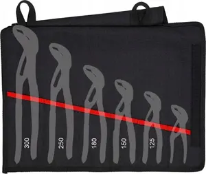 Tool bag Knipex 00 19 55 S5 LE, unfilled, dimensions 340 x 140 x 40 mm, 1 piece
