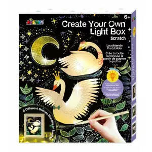 Набор световая панель Russell Hobbs Avenir Scratch Create Your Own Light Box – учебный DIY комплект