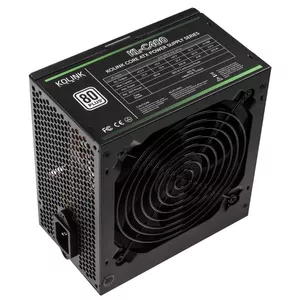 Kolink KL-C400 barošanas avotu vienība 400 W 20+4 pin ATX ATX Melns