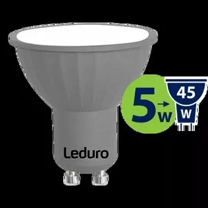 LED spuldze 5W LEDUR21192 400 lm 3000K — silti balta, enerģiju taupoša