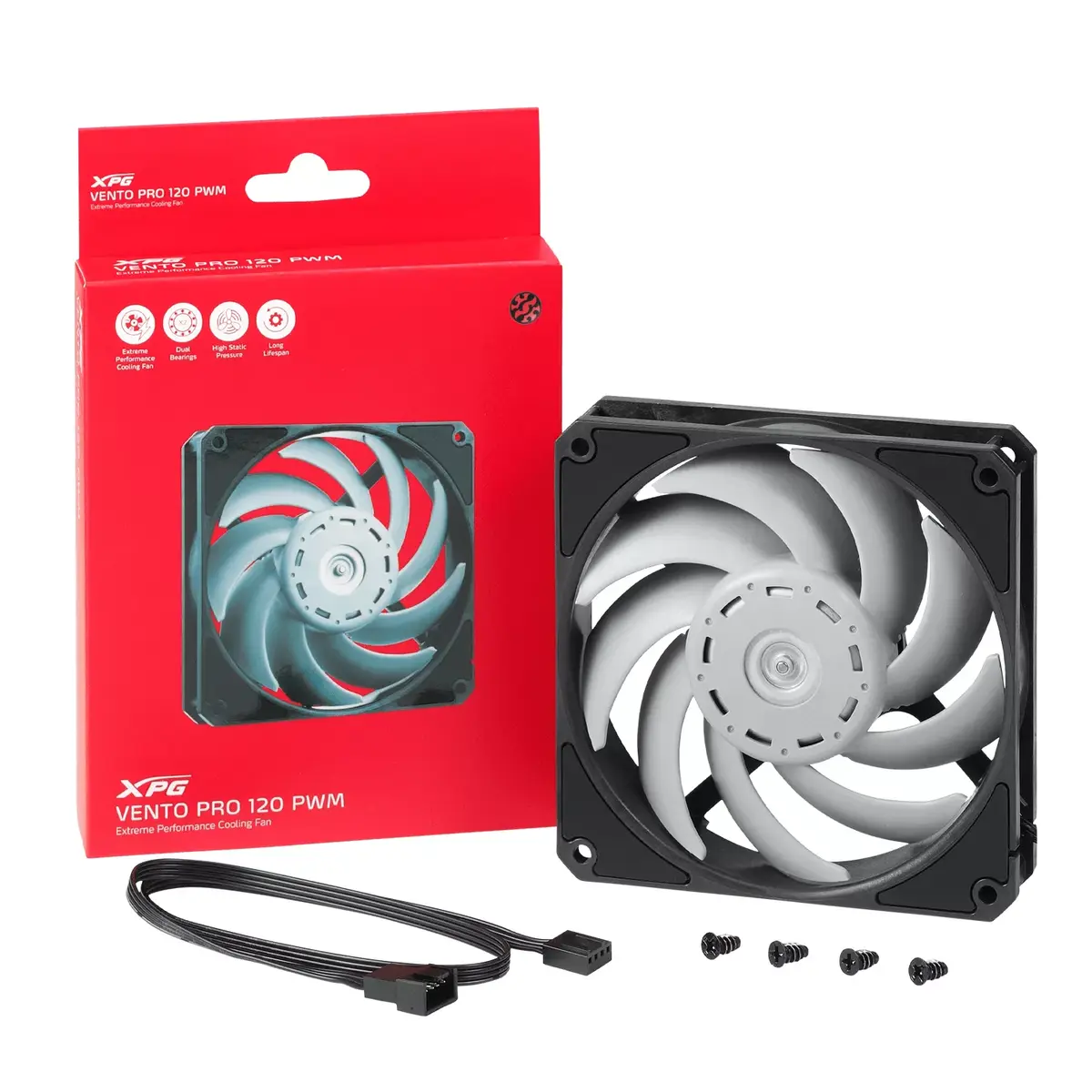 ADATA XPG Vento Pro 120 mm Case Fan Dual Ball Bearing Photo 4