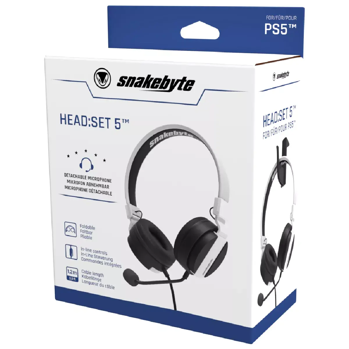 Headset Snakebyte HEAD:SET 5 (PS5) Photo 9