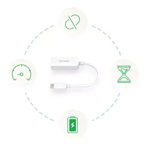 Ethernet adapteris D-Link DUB-E250 Photo 5