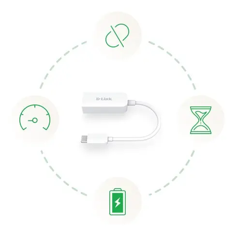 Адаптер Ethernet D-Link DUB-E250 Photo 6
