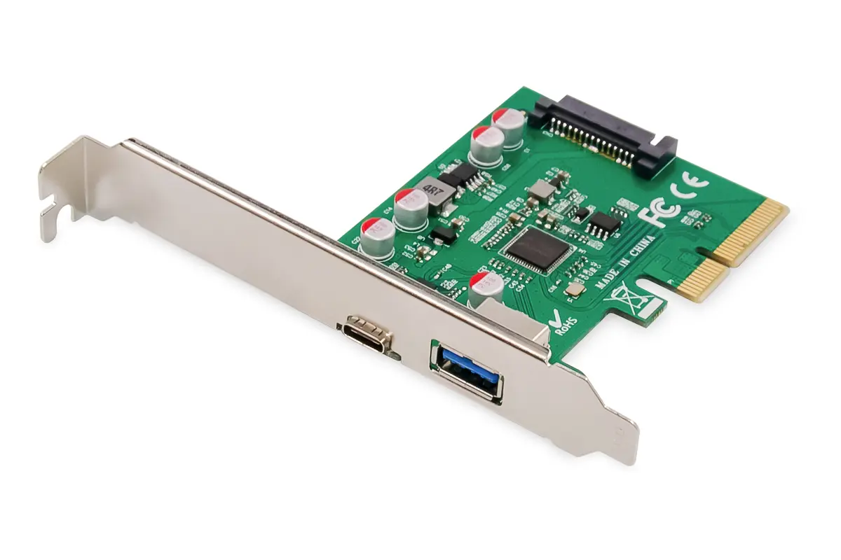 Digitus DS-30225 PCIe paplašināšanas karte ar